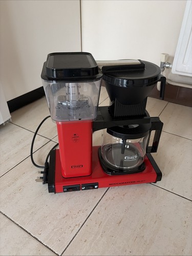 Moccamaster red - in,